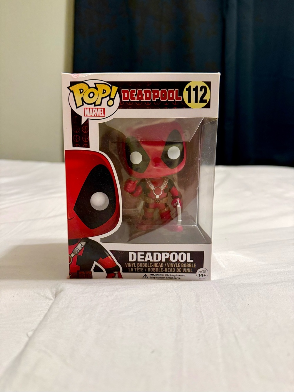Funko Pop! Marvel Deadpool Vinyl Figure - Red, Black